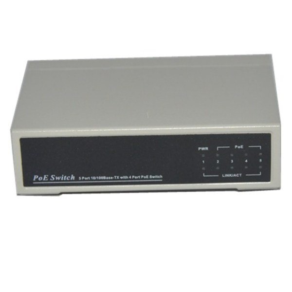 4Ch 1000M PoE Switch